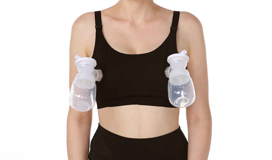 Charmonic Hands Free Breast Pumping Bra, Breast Pump Bra Hands Free, Nursing  Bras Breastfeeding for All Breast Pumps (Black, M) : : Clothing,  Shoes & Accessories