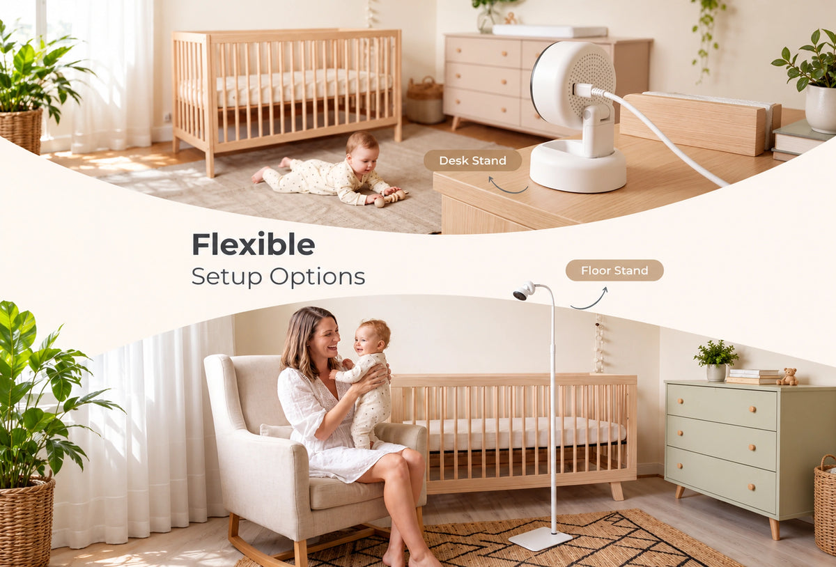 Momcozy Contact-Free Smart Baby Monitor (BM08)