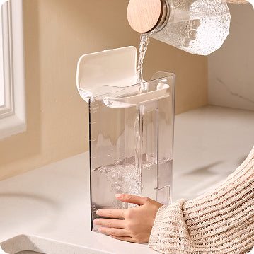 Fill with water