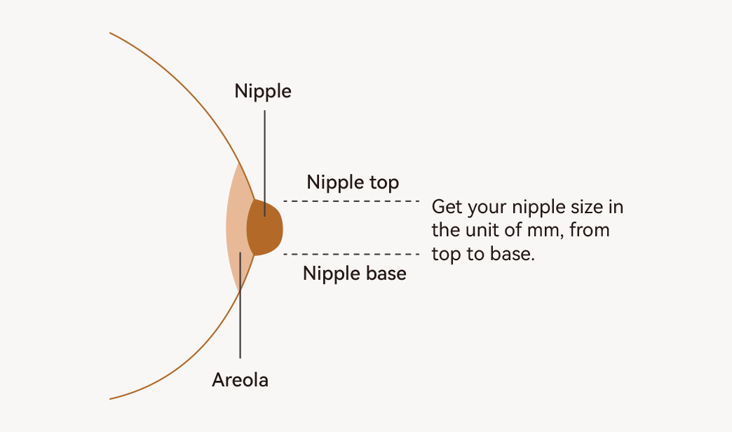 measuring nipple for pump flange