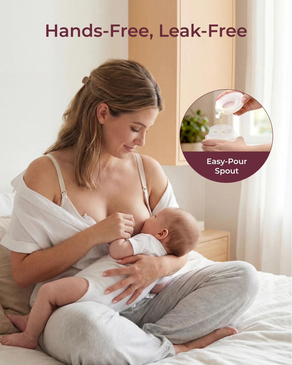 Recolector de leche materna Momcozy