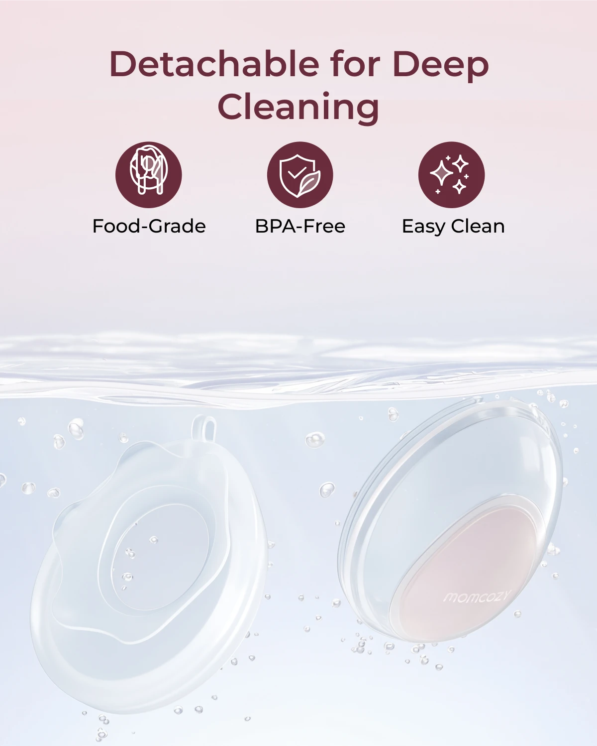 Recolector de leche materna Momcozy