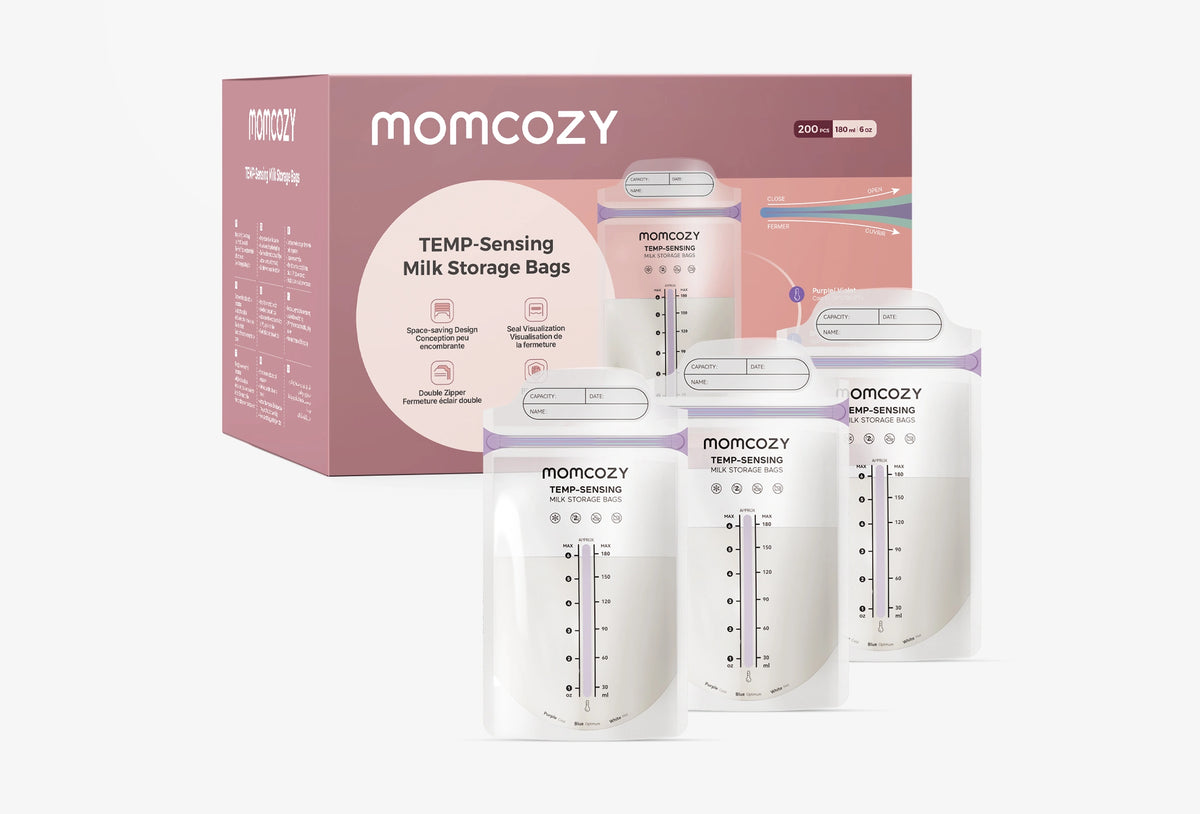 【Upgraded】Momcozy Breastmilk Storage Bags