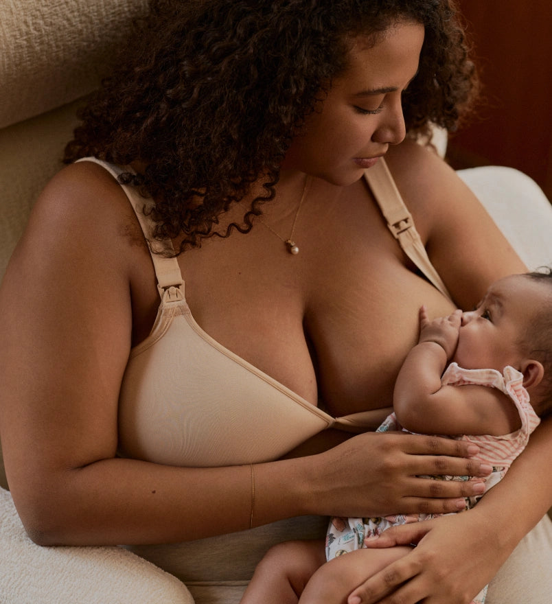 A mother with her baby