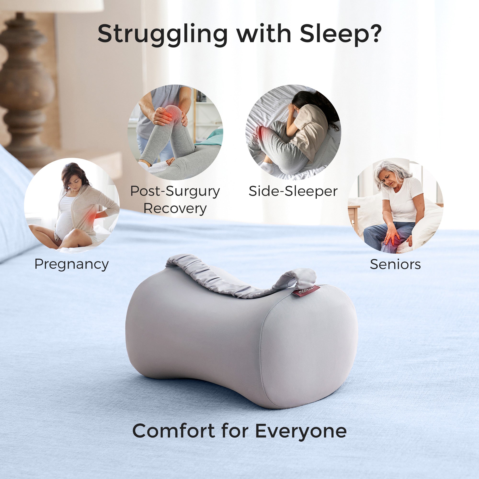 Momcozy Kühlende Komfort-Knie-Kissen