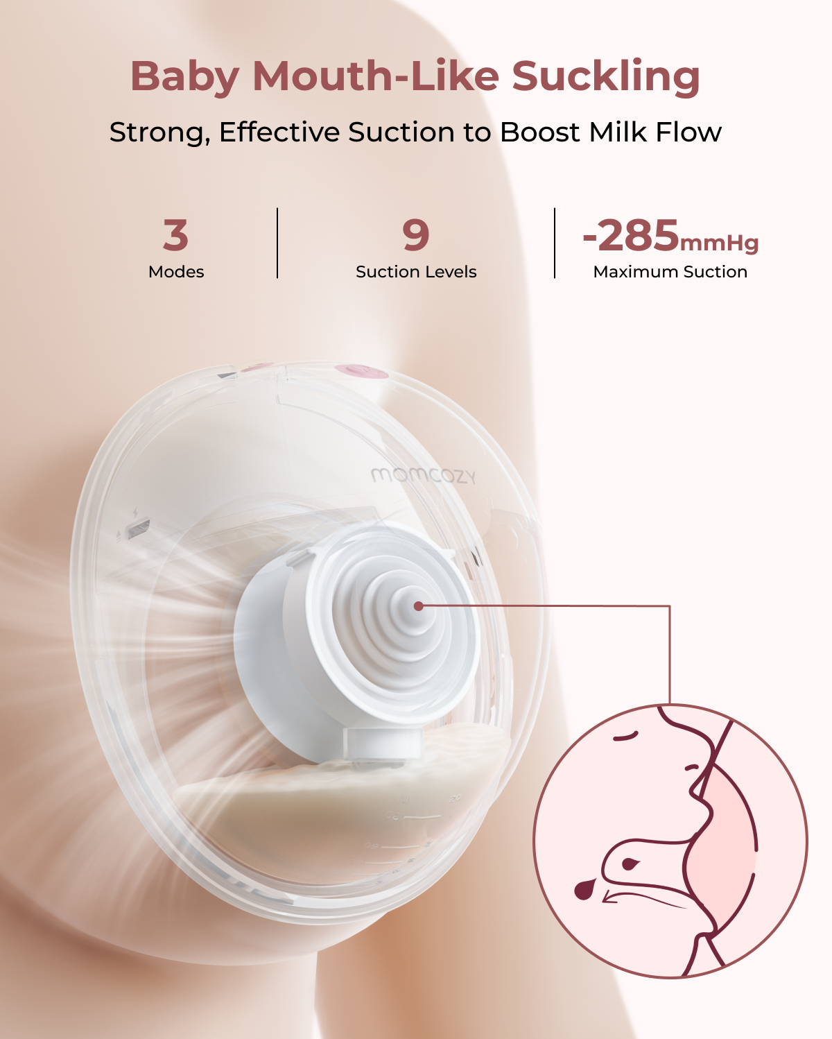 maxi cosi breast pump M5 Smart Wearable Breast Pump – Upgraded with App Control