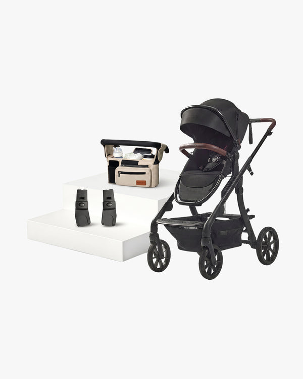 On-the-Go Bundle: ChangeGo Stroller and Car Seat Adapter and Organizer