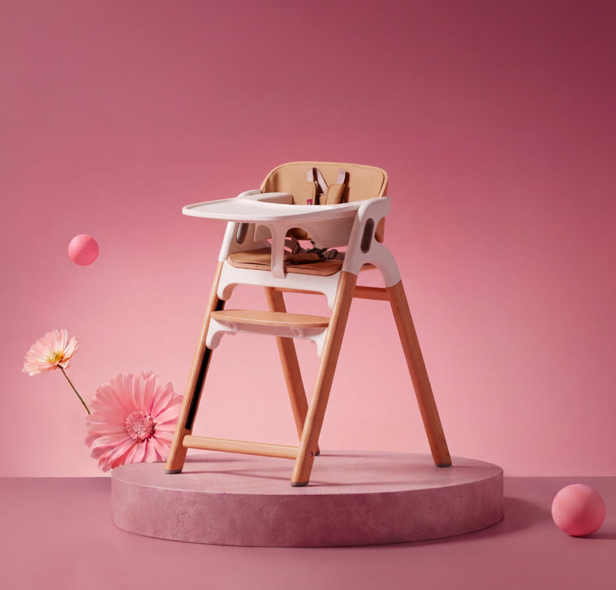 Momcozy DinerPal High Chair and Soft Cushion