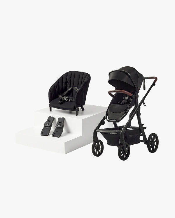 On-the-Go Bundle：ChangeGo Stroller and Car Seat Adapter and Wagon Backrest