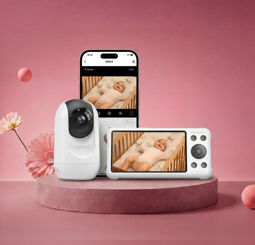 Momcozy 5-Inch Dual-mode Smart Baby Monitor-BM04