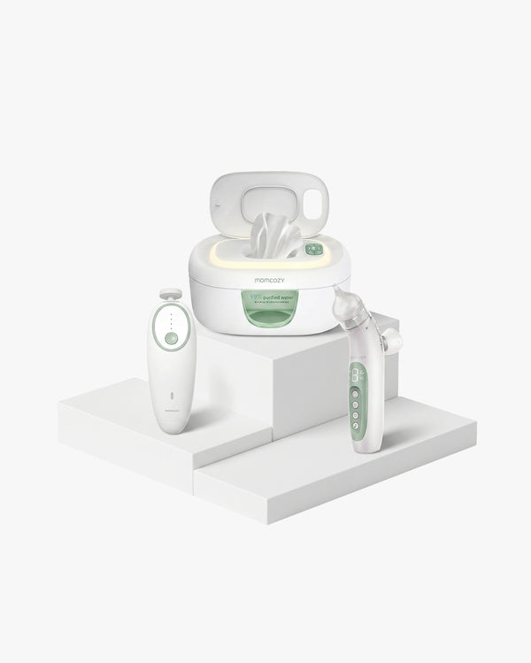 Kit de base pour bébé Momcozy tout-en-1 & lime à ongles électrique pour bébé