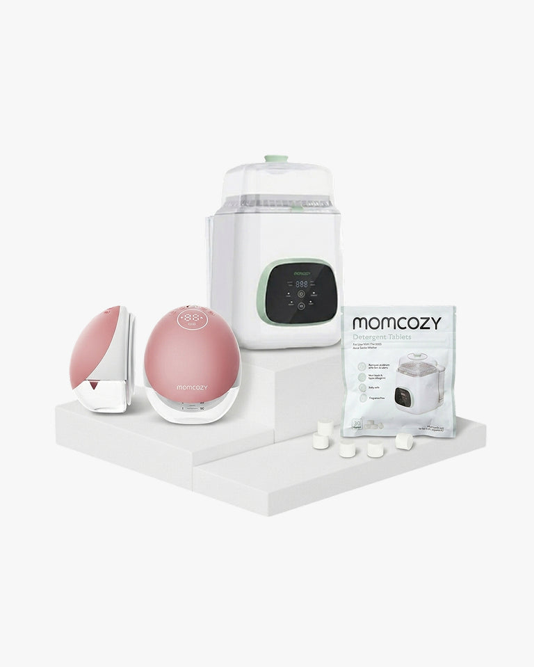 Translation missing: de.Pumpen &amp; Reinigen Bundle: M9 freihändige Milchpumpe und KleanPal Pro Babyflaschenreiniger und Sterilisator