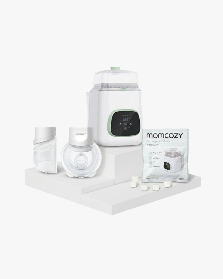 Translation missing: en.Pump &amp; Clean Bundle: S12 Pro Quick Breast Pump and Bottle Washer and Washing Block