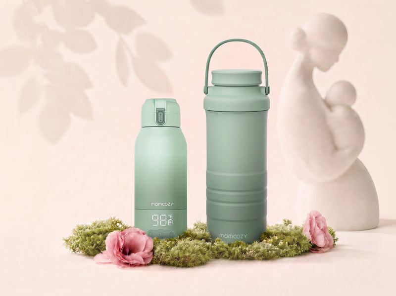 Portable Baby Bottle Warmer + 22oz Baby Bottle Cooler