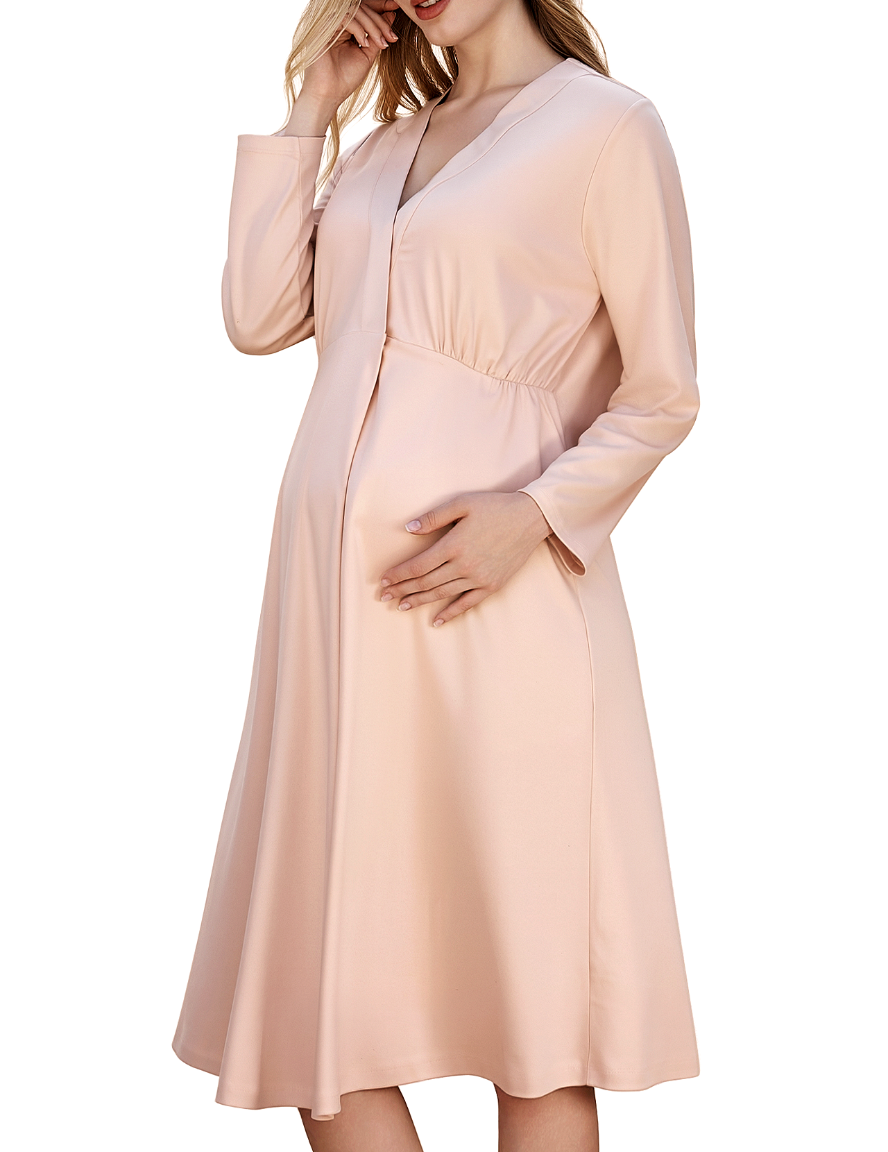 Momcozy Womens Nursing Maternity Nightgown for Breastfeeding Momcozy Womens Nursing Maternity Nightgown for Breastfeeding