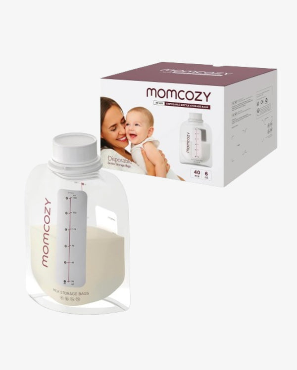 Bolsas de almacenamiento de leche materna para el kit de biberones Momcozy Starter