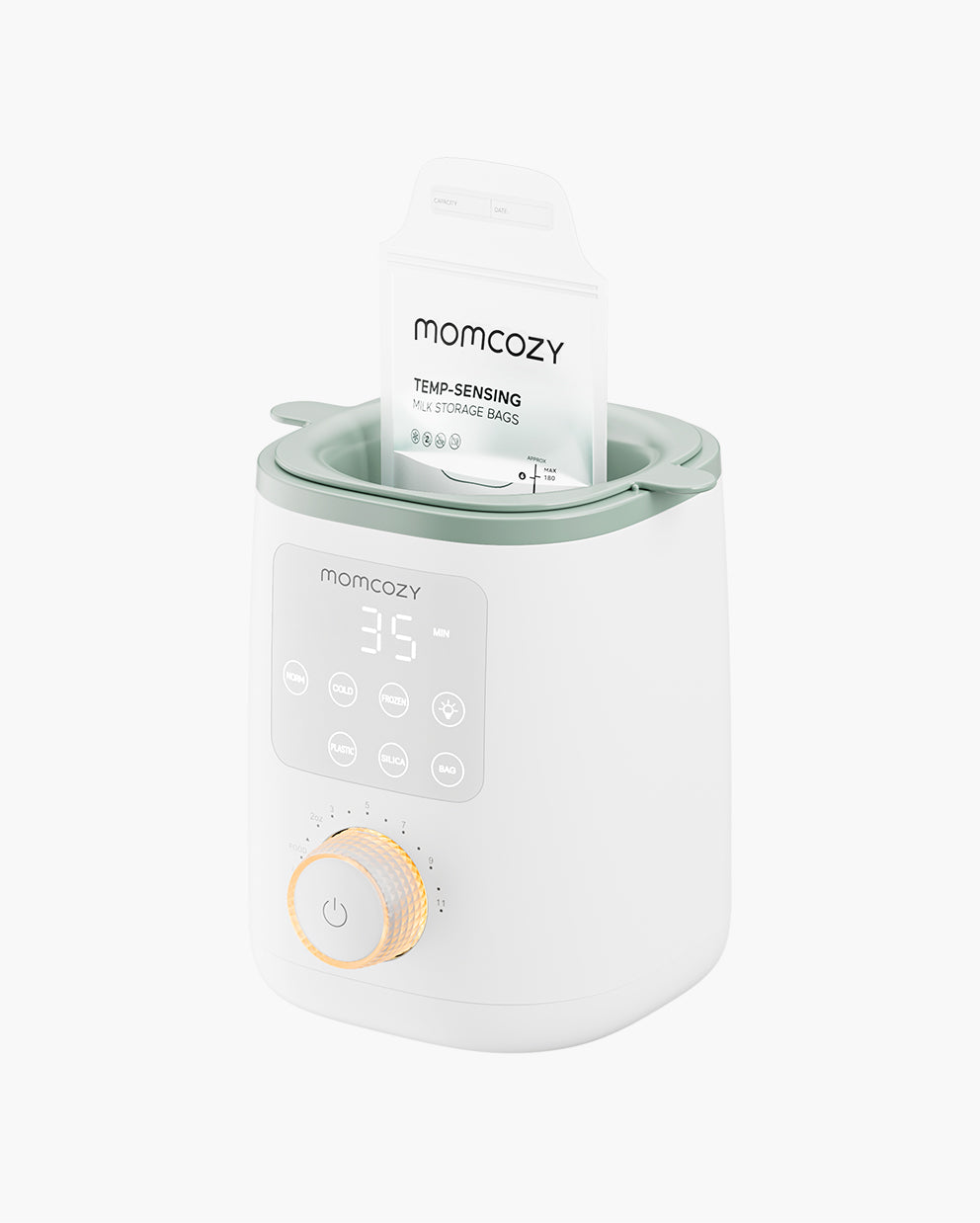 Momcozy Disposable Baby Bottle Kit, Wash-Free, Leakproof and Transfer-Free  Breastmilk Storage Bags for Freezing, Heating and Direct Feeding, New Mom