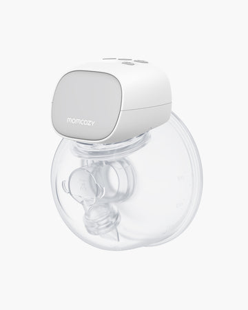  Momcozy S9 Wearable Breast Pump, Hands Free Breast Pump,  Portable Electric Breast Pump with 2 Mode & 5 Levels, Painless  Breastfeeding Breastpump Can Be Worn in Bra, 24mm Grey,2 Count (