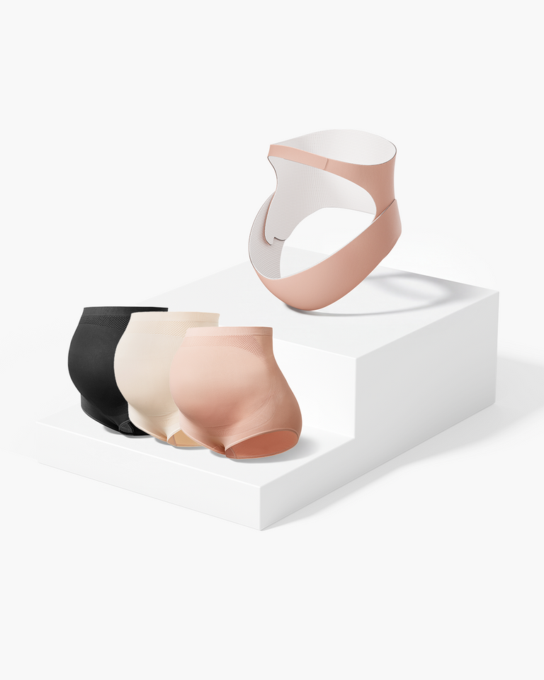 Translation missing: pl.Ergonest Maternity Belly Band &amp; High Waist Pregnancy Underwear Bundle