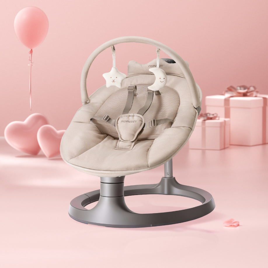 Momcozy 2-in-1 Electric Baby Swing