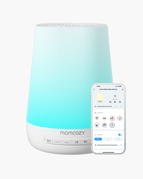 Commentaires en ligne: Momcozy Machine à son portable, machine à  bruit blanc Little Shell avec détection des pleurs, 10 sons apaisants,  veilleuse, rechargeable par USB, pour une utilisation en déplacement