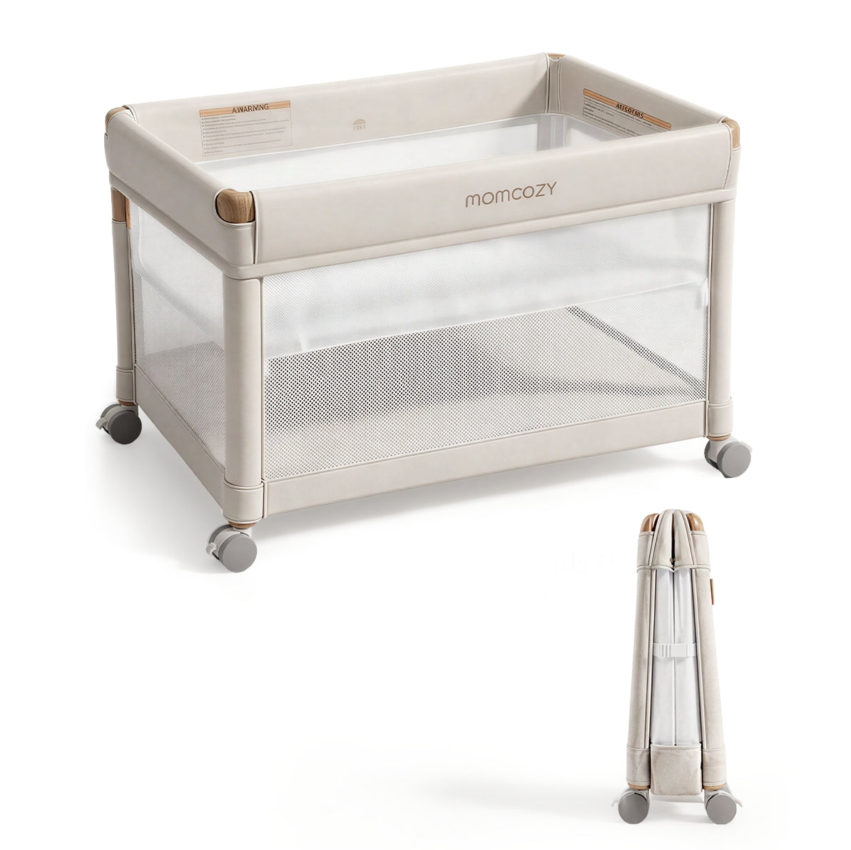 Momcozy One-Click Foldable Baby Playard