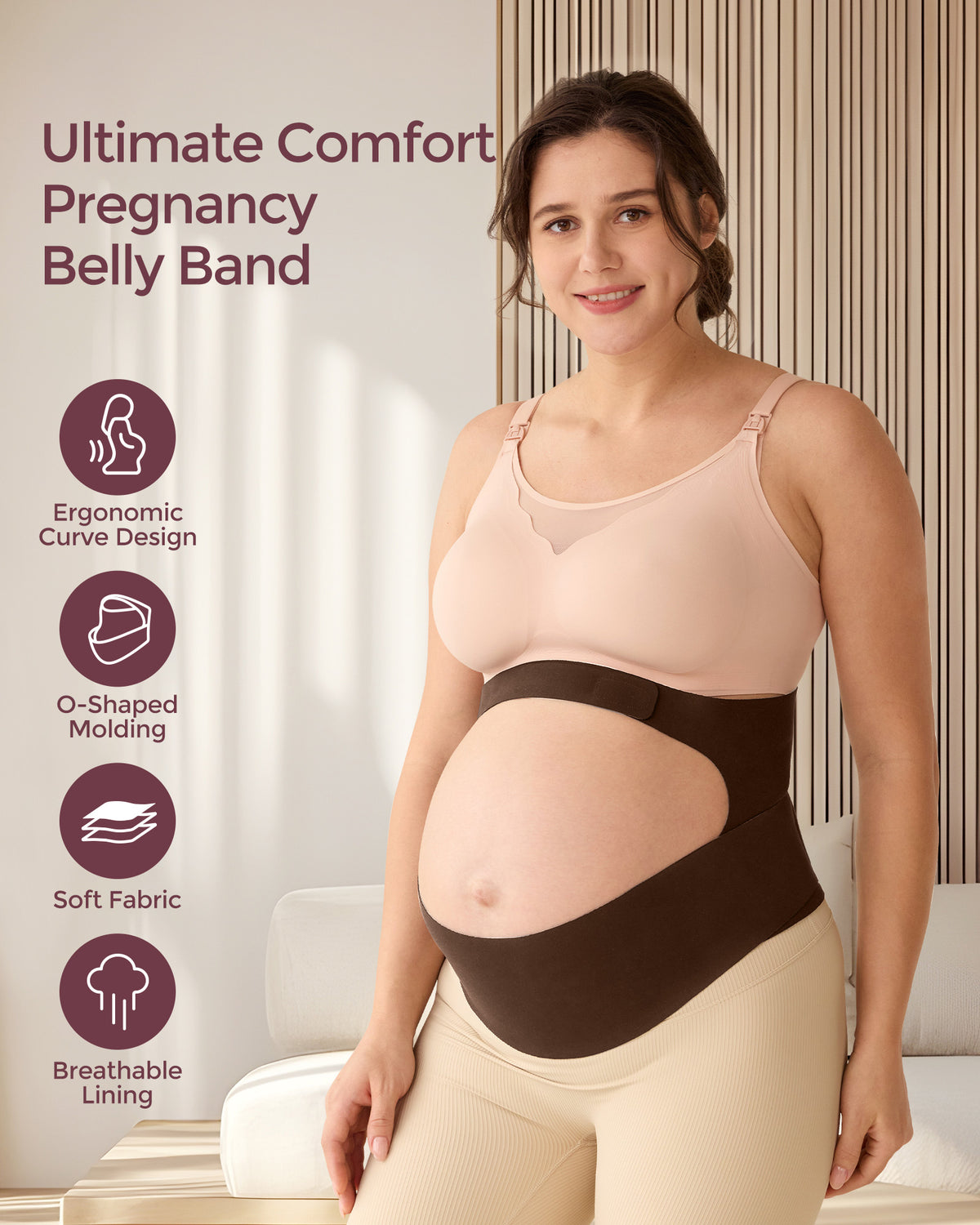 BellyEmbrace - Faja de Maternidad Momcozy Ergonest