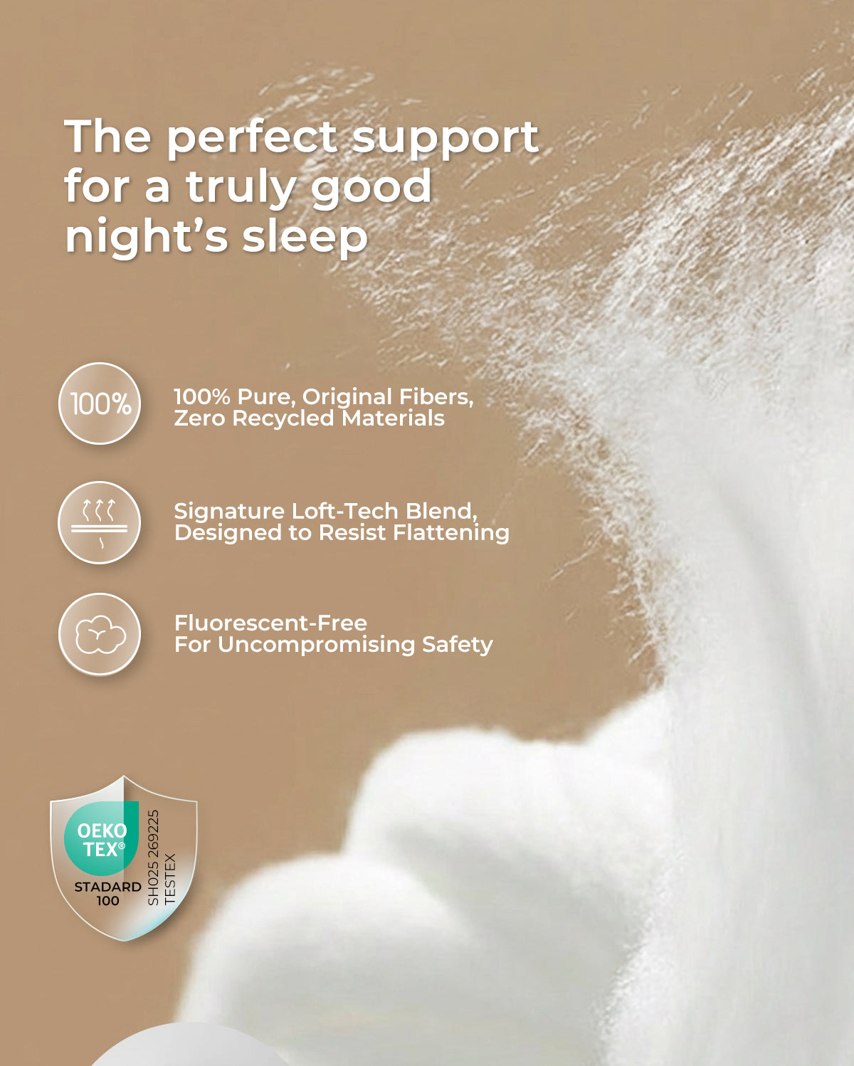 J Shaped Maternity Body Pillow