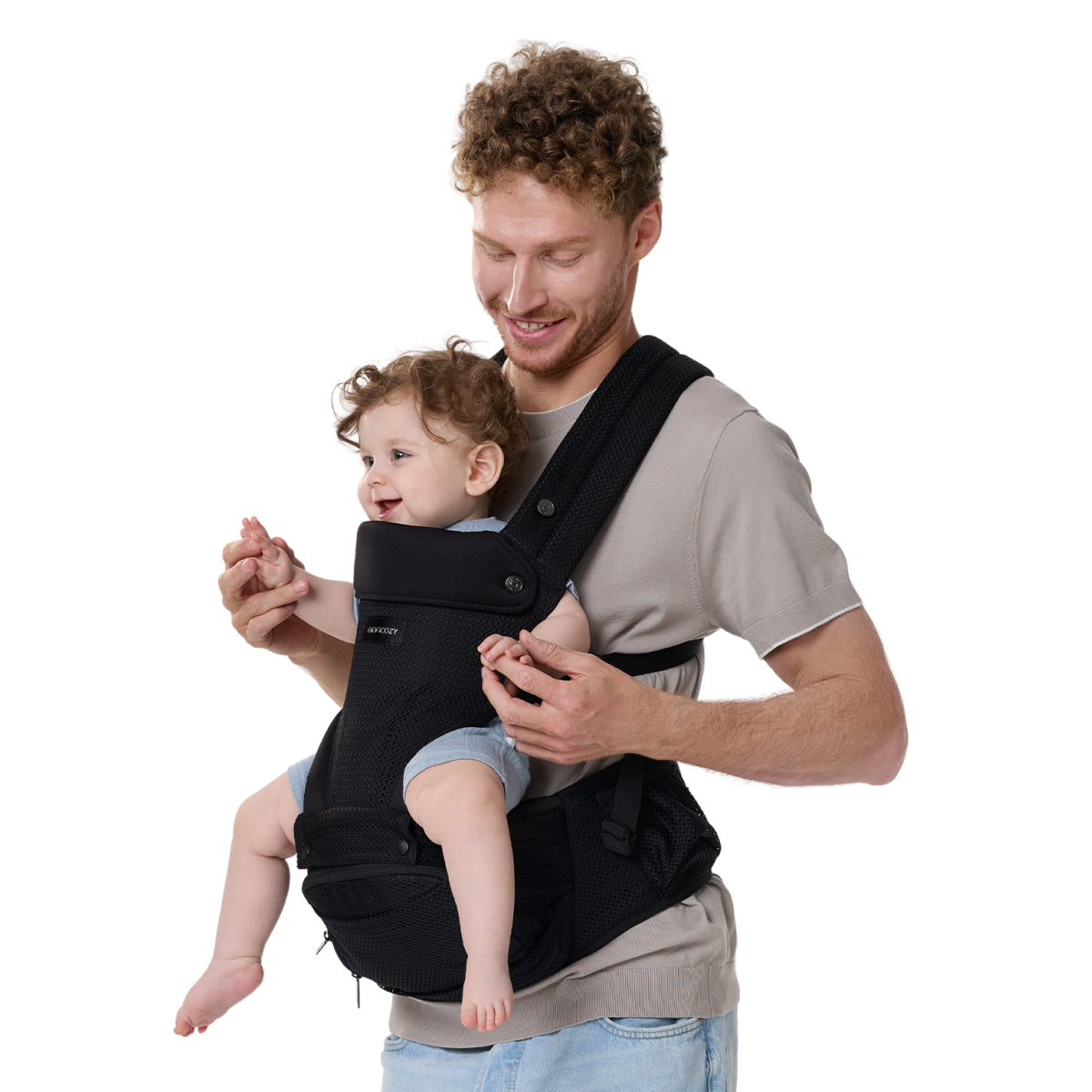 2-In-1 Hip Seat Baby Carrier