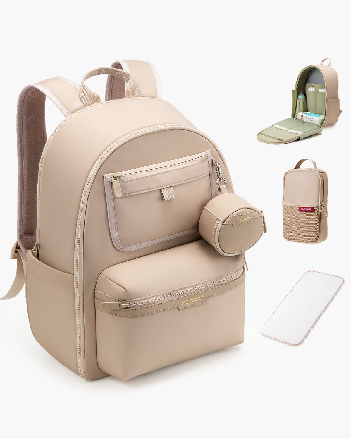 Sac à langer urbain Momcozy – modèle à dos