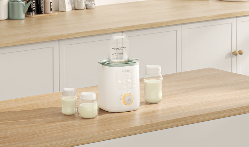 Momcozy Smart Baby Bottle Warmer, 6-in-1 Fast Baby Milk Warmer – Baby  Couture Online Store