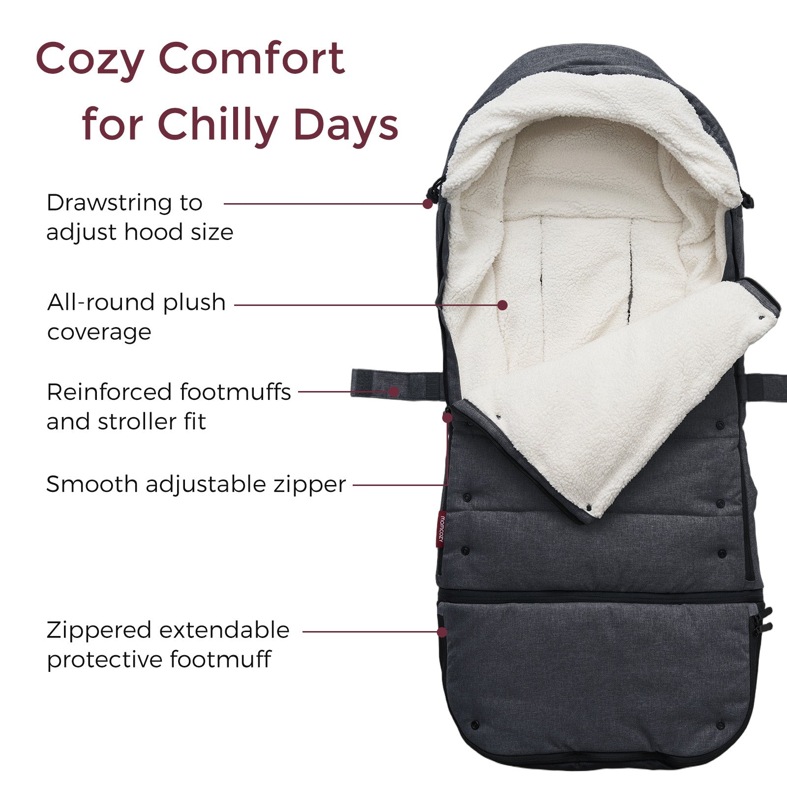 chicco universal stroller muff Momcozy Universal Stroller Footmuff
