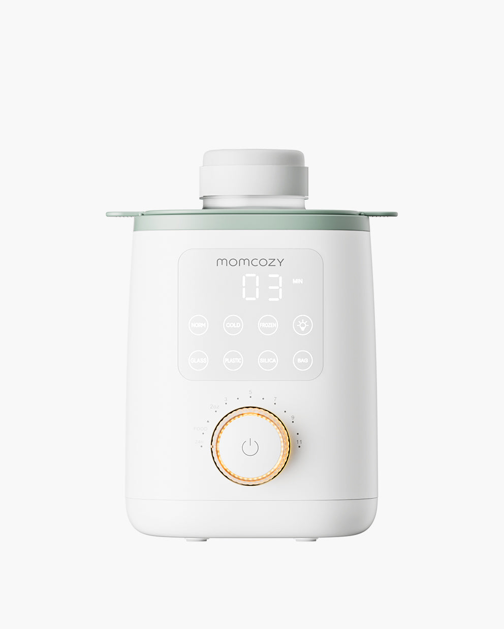 Momcozy Nutri Bottle Warmer, 9-in-1 Baby Bottle Warmer with Night Light,  Accurat