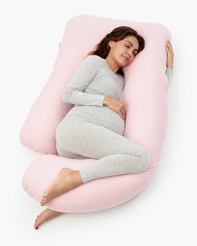 Huggable: nuestra almohada de cuerpo de algodón de maternidad