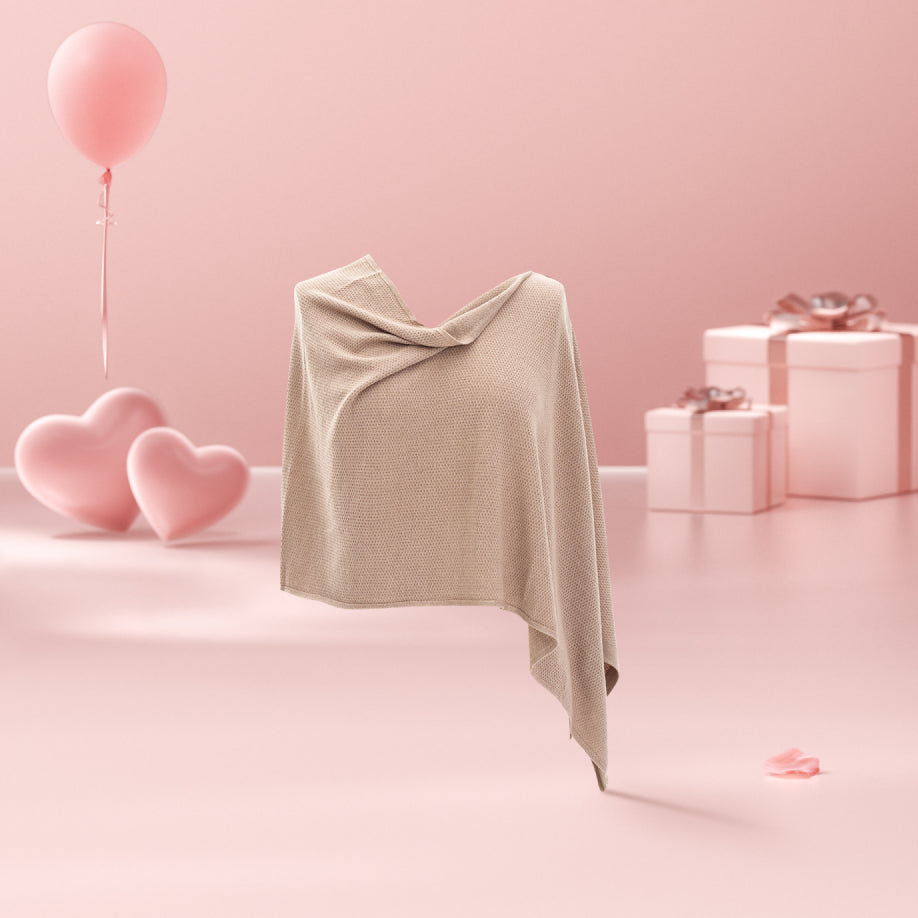 Couverture d'allaitement Momcozy - Poncho d'intimité doux, respirant et à usages multiples