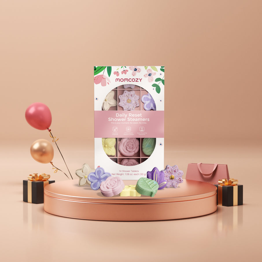 Momcozy Pastilles de Douche Aromathérapie – Lot de 14