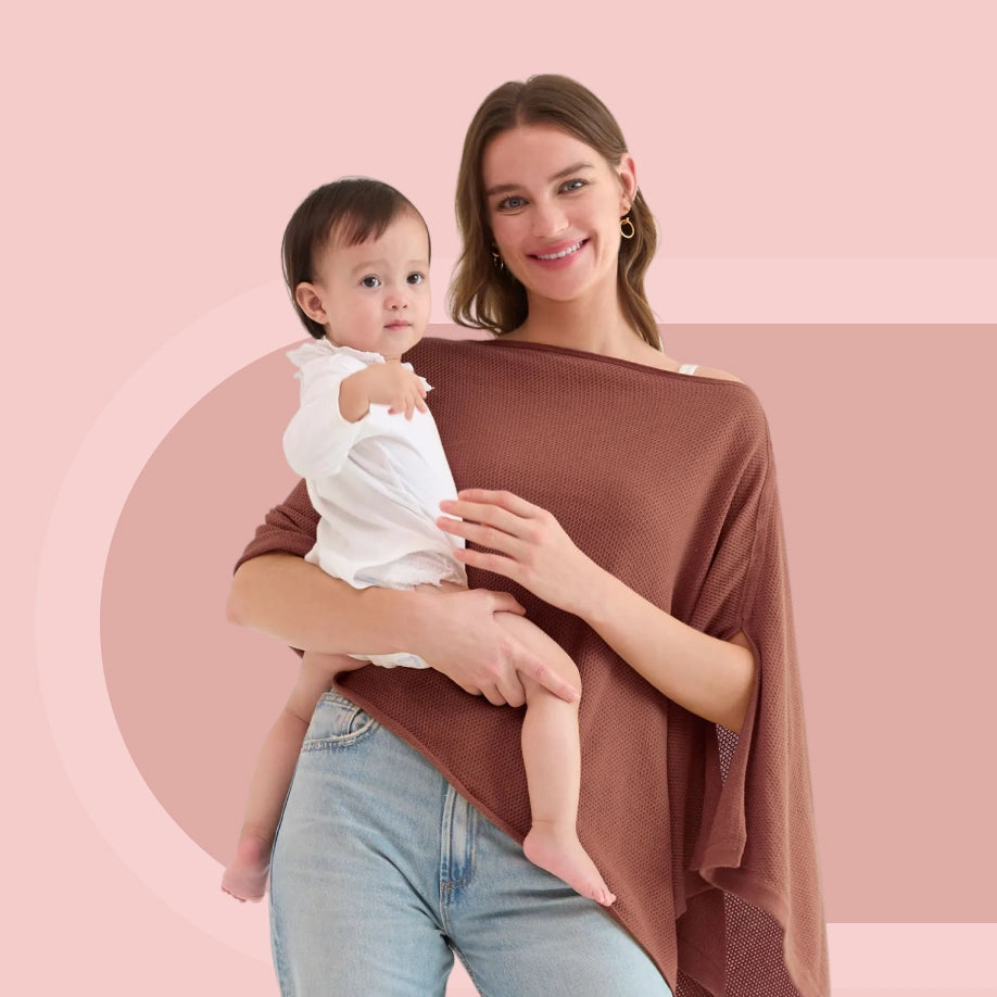 Momcozy Stilldecke – Weicher, atmungsaktiver und vielseitig verwendbarer Poncho