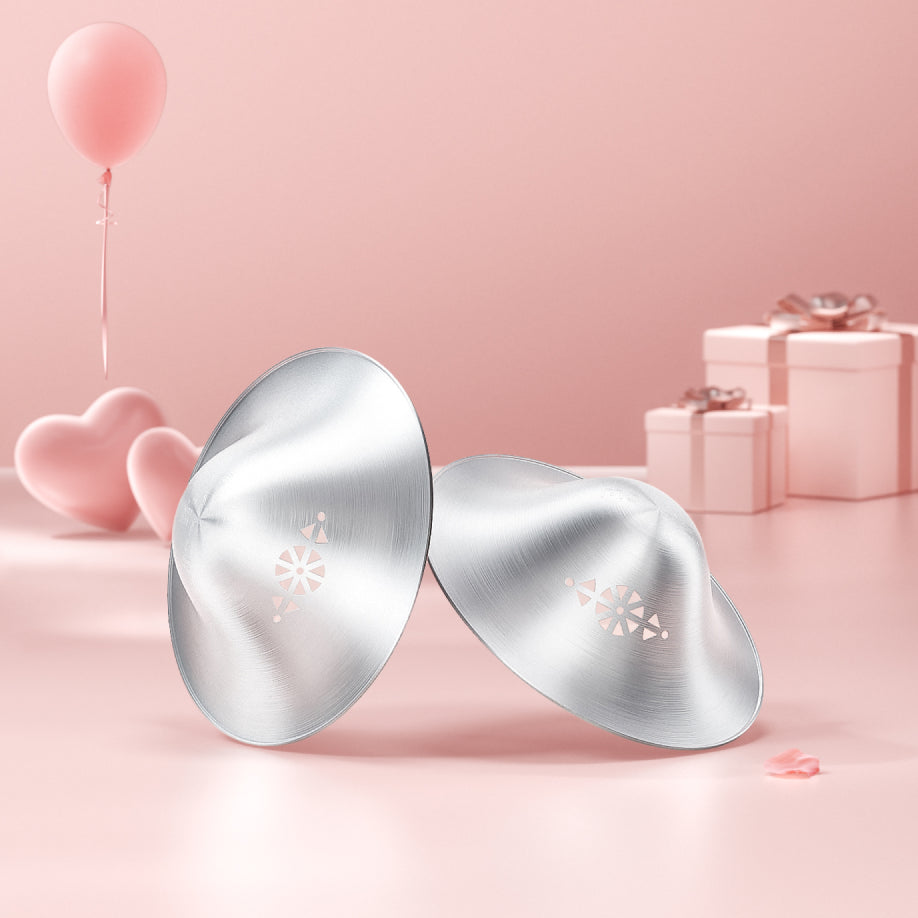 Momcozy Original 999 Silver Nipple Shields