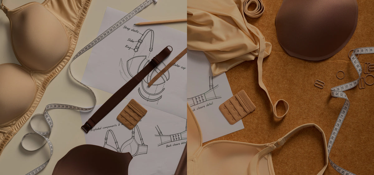 Nursing bra patterns, materials and prototypes