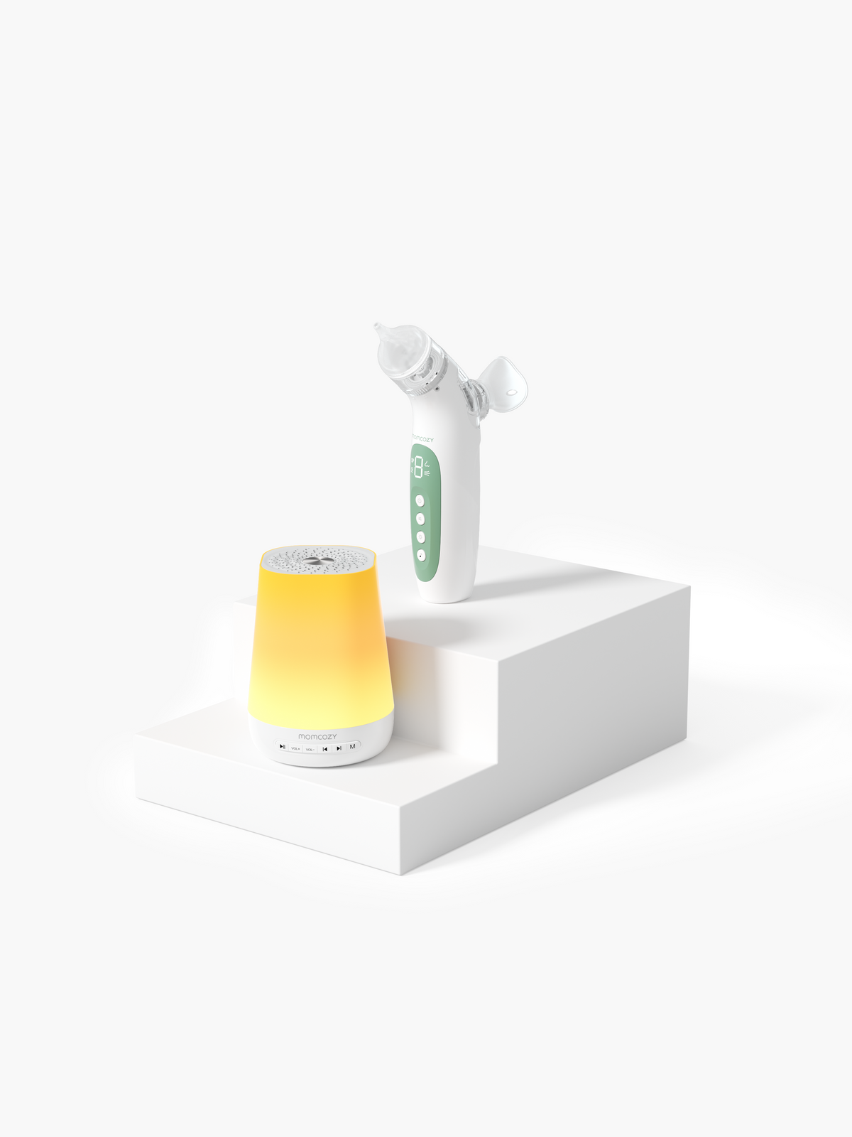 Baby Care Bundle: 2 in 1 Nasal Aspirator and Smart Baby Sound Machine