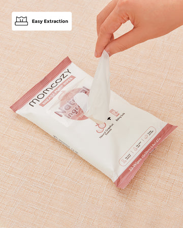 Momcozy Natural Breast Pump Wipes for Pumping Moms On The Go
