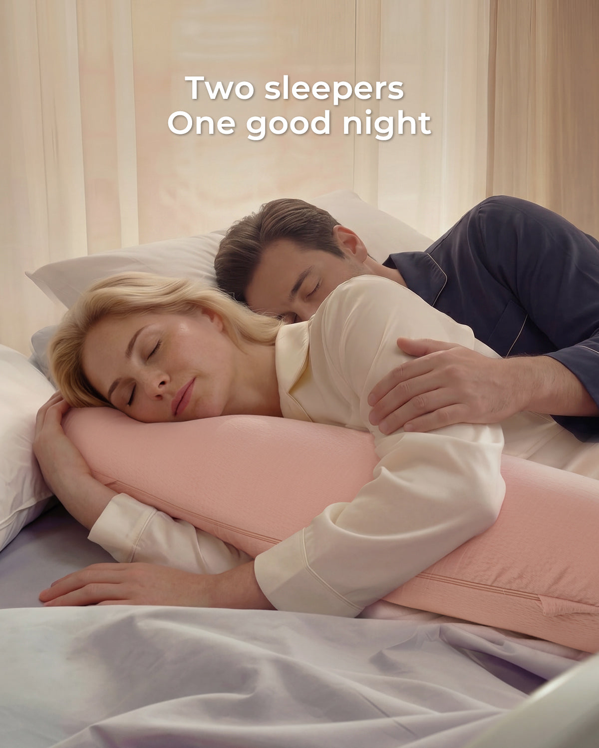 J Shaped Maternity Body Pillow