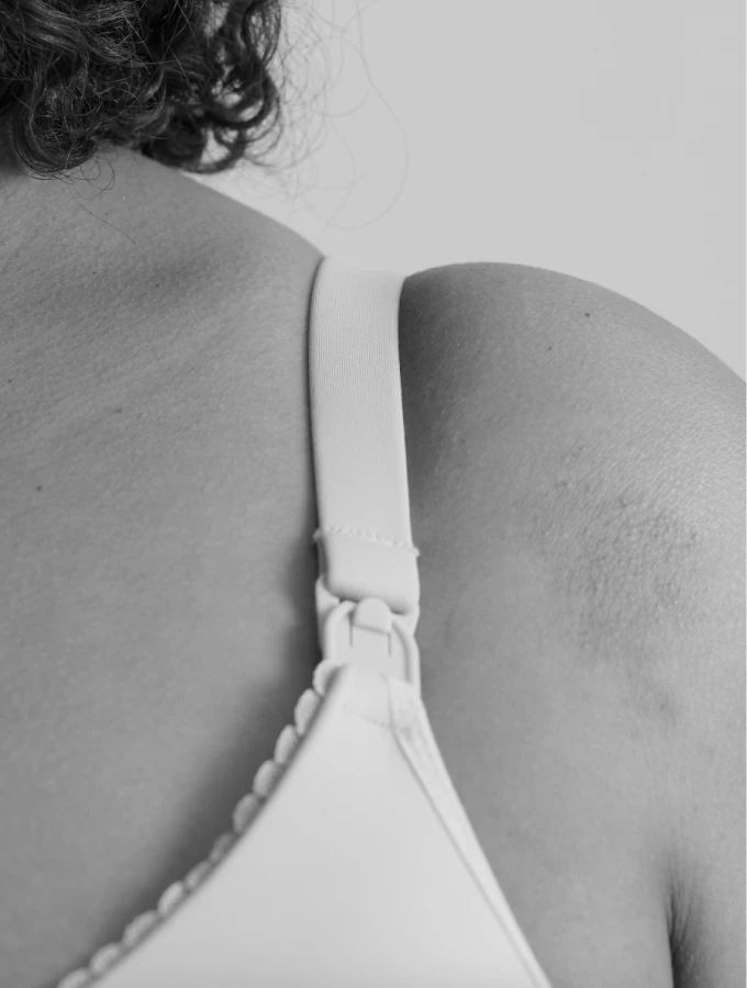 Bra straps and an uncomfortable fit