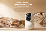 1080p Full HD Camera for Video Baby Monitor BM03 Black