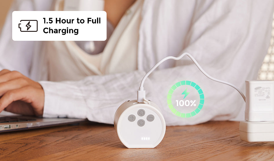 Momcozy S12 Pro Breast Pump Quick Charge