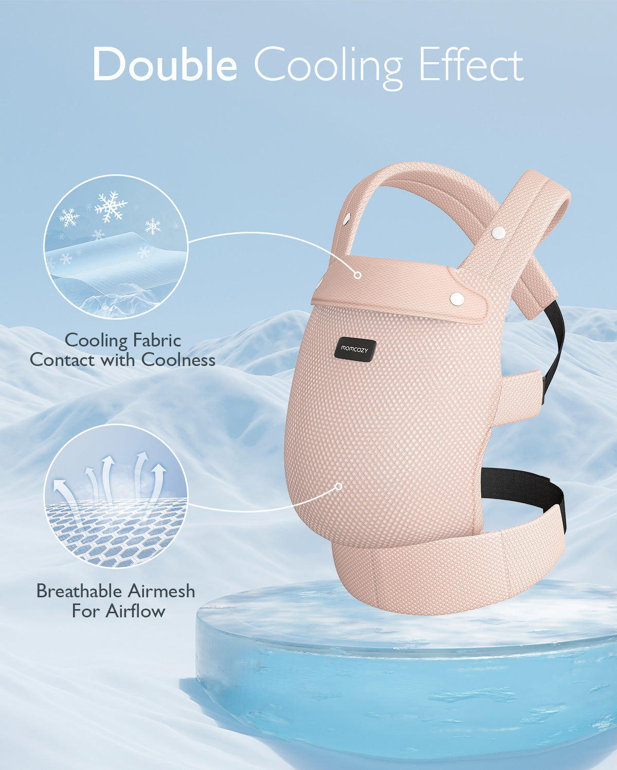 Ergonomic, Cozy and Lightweight - Baby Carrier
