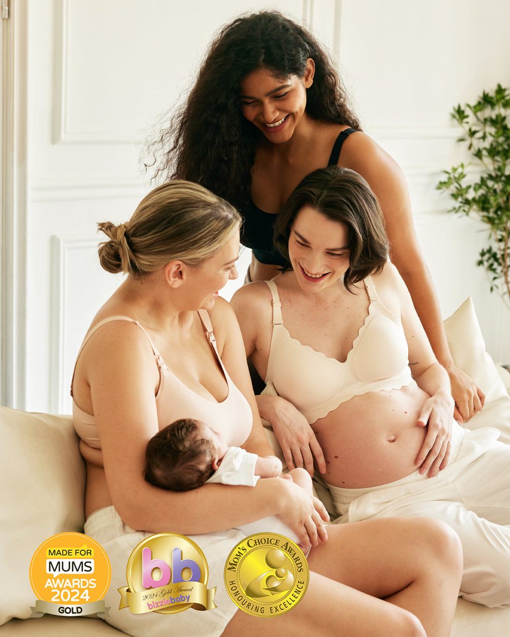 SMOOTH - Ultra Soft & Omni Maternity Nursing Bra - Best Seller Color