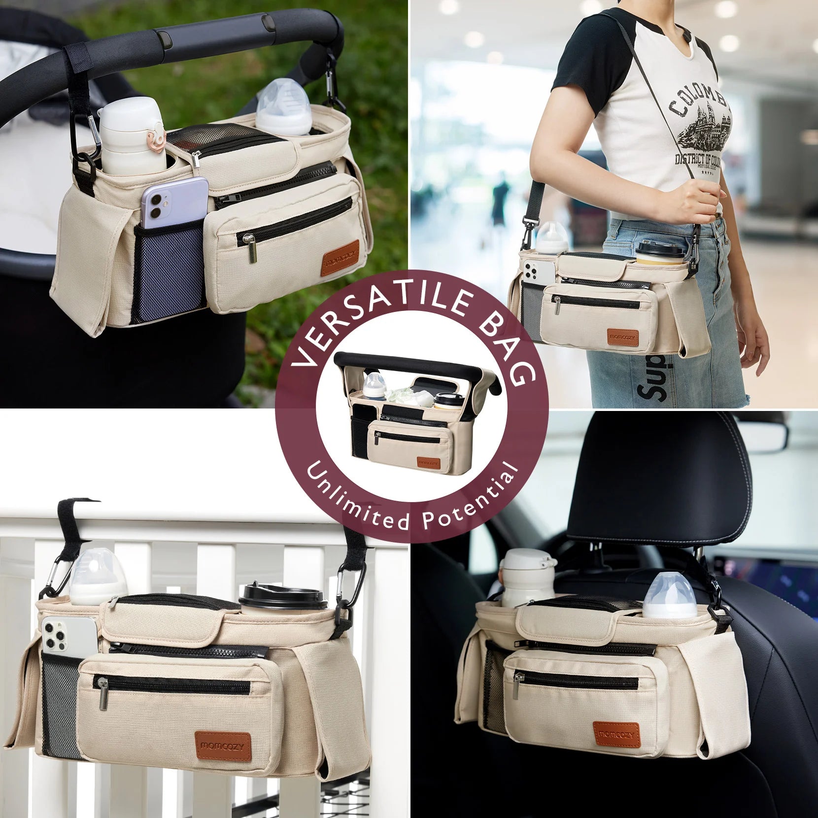 best stroller organizer for uppababy cruz Momcozy Stroller Organizer
