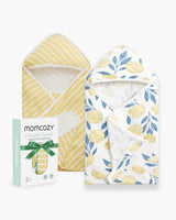 Bamboo-Cotton Hooded Baby Towel for Newborn to Toddler