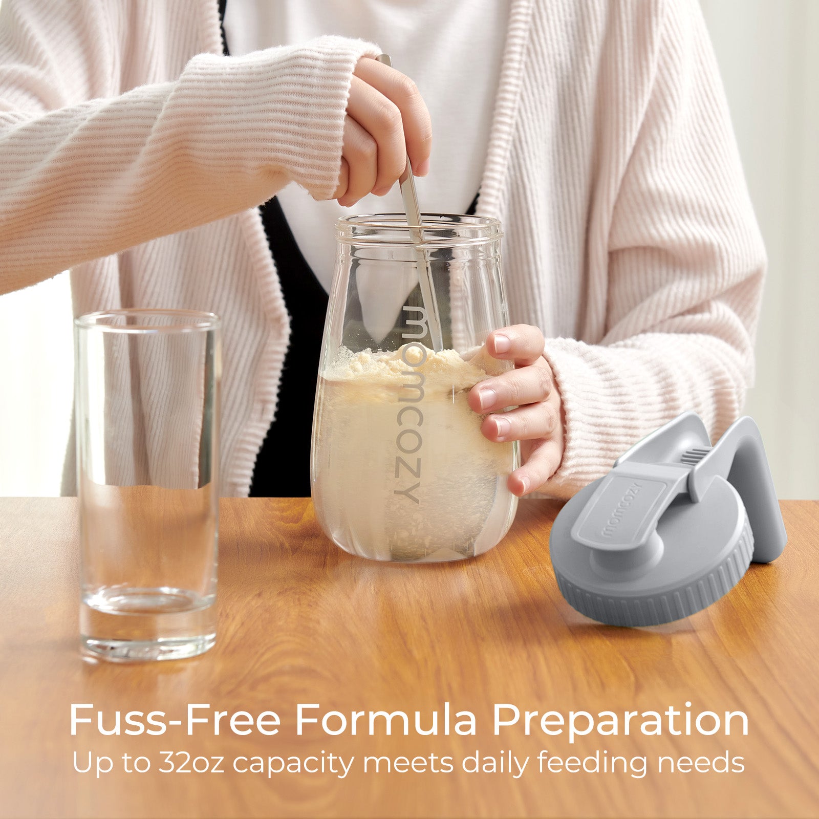 Momcozy Breast Milk Pitcher, Resistant to Heat and Cold